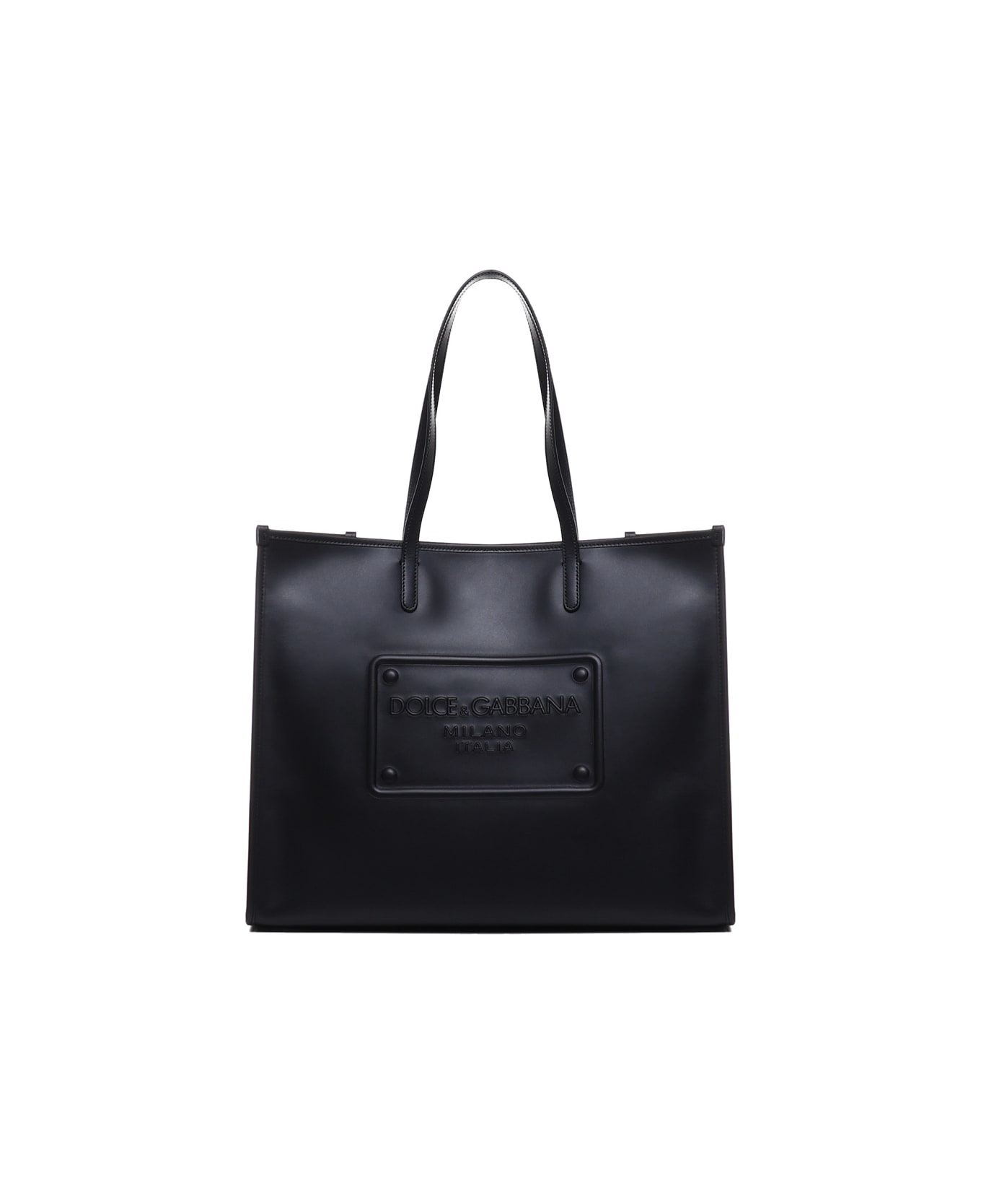 Dolce & Gabbana Luxury Elba Calfskin Tote Bag