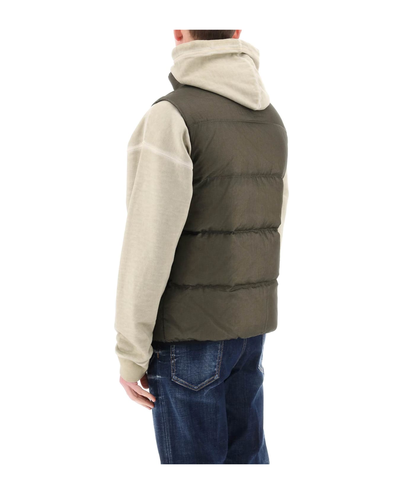 Dsquared2 Puffer Vest - MILITARY GREEN (Green)
