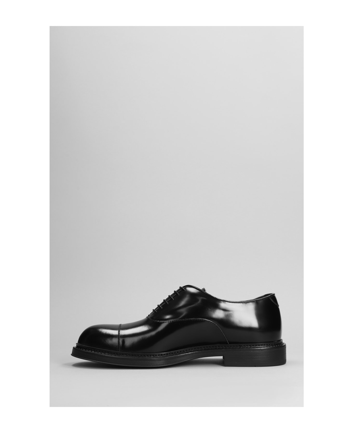 Emporio Armani Lace Up Shoes - black