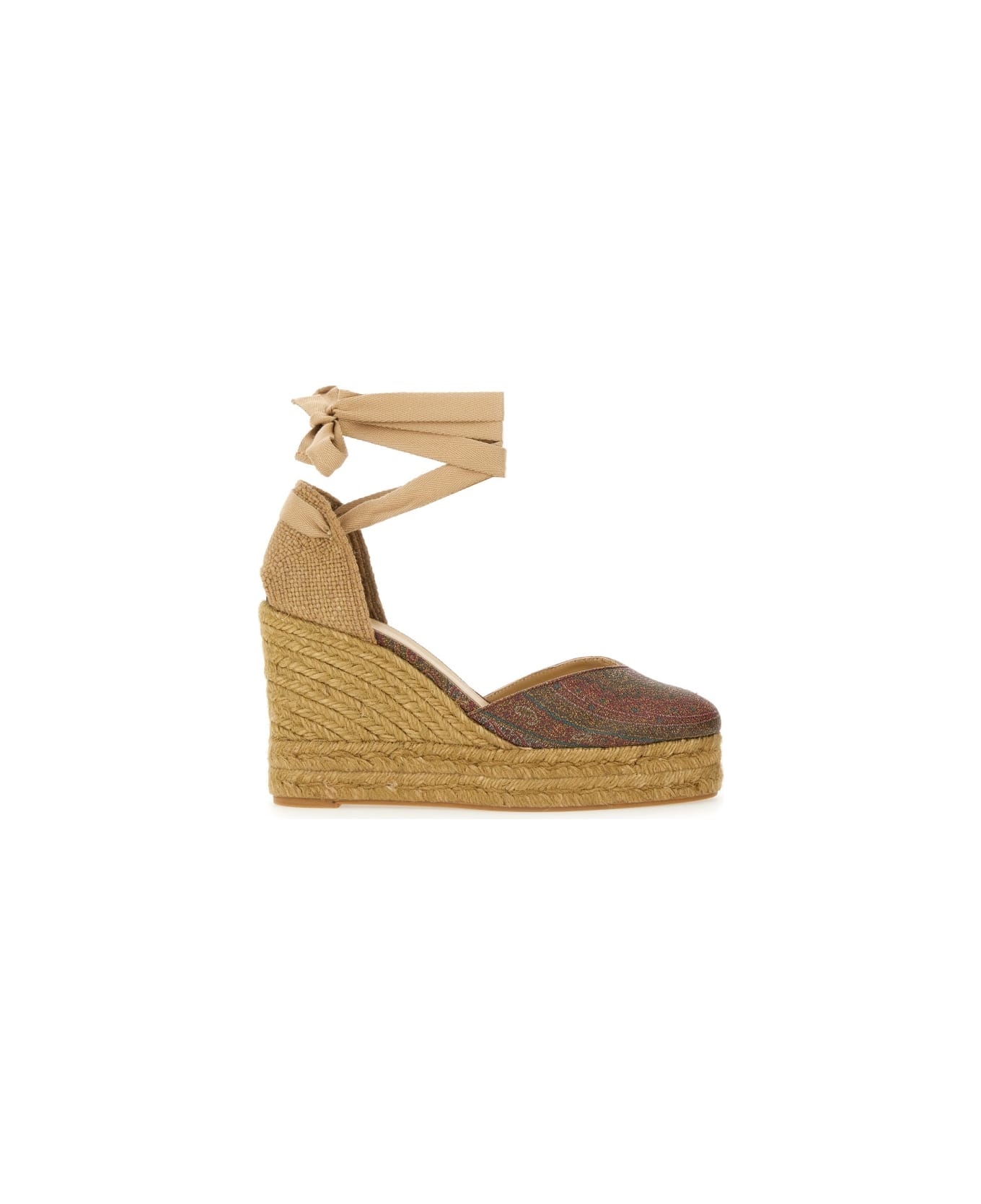 Castañer Espadrille "clear Etro" - MULTICOLOUR
