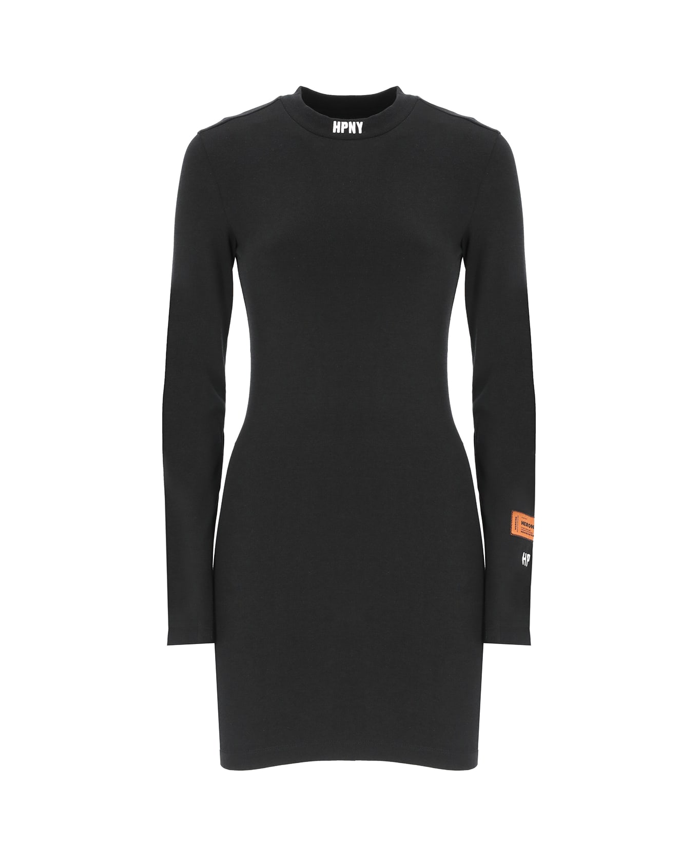 HERON PRESTON Dress With Logo Hpny - Black