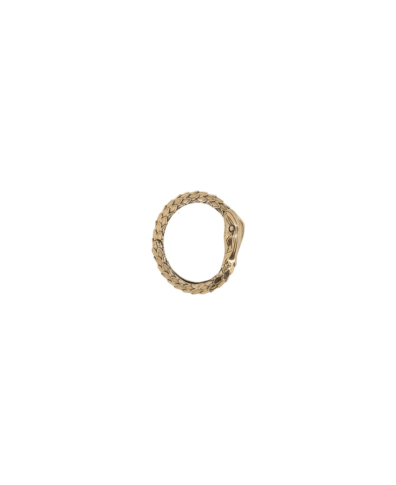 Chloé Logo Engraved Bracelet - Dc Vintage Gold