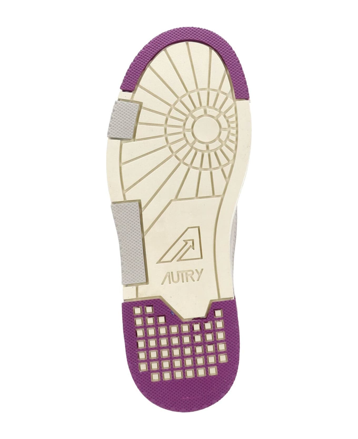 Autry Clc Low Sneakers - SUEDE/NABUK FUCSHIA/TOBACCO