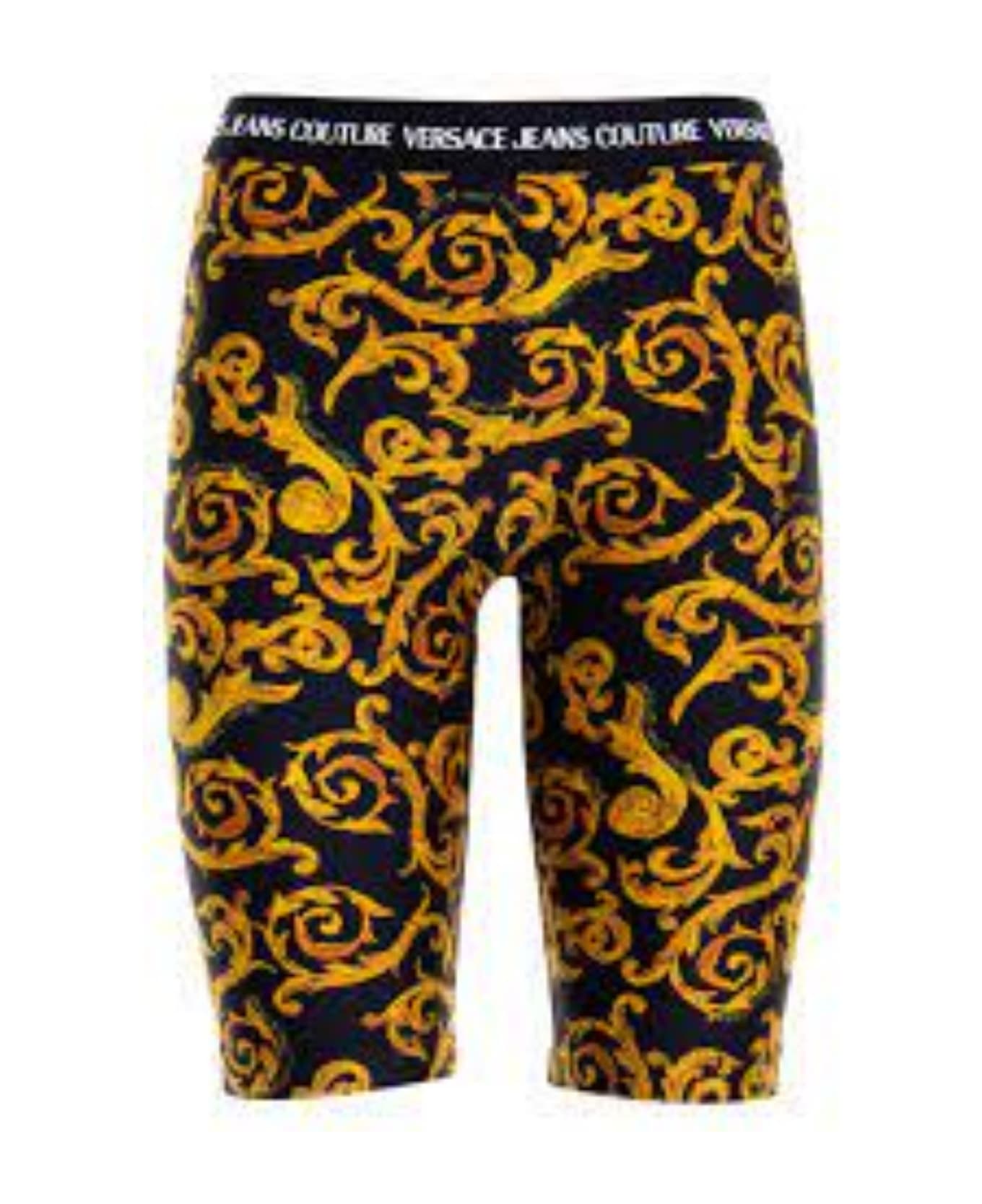 SPACE PRINT FOUSEAUX LYCRA LEGGINGS for Women - Versace Jeans