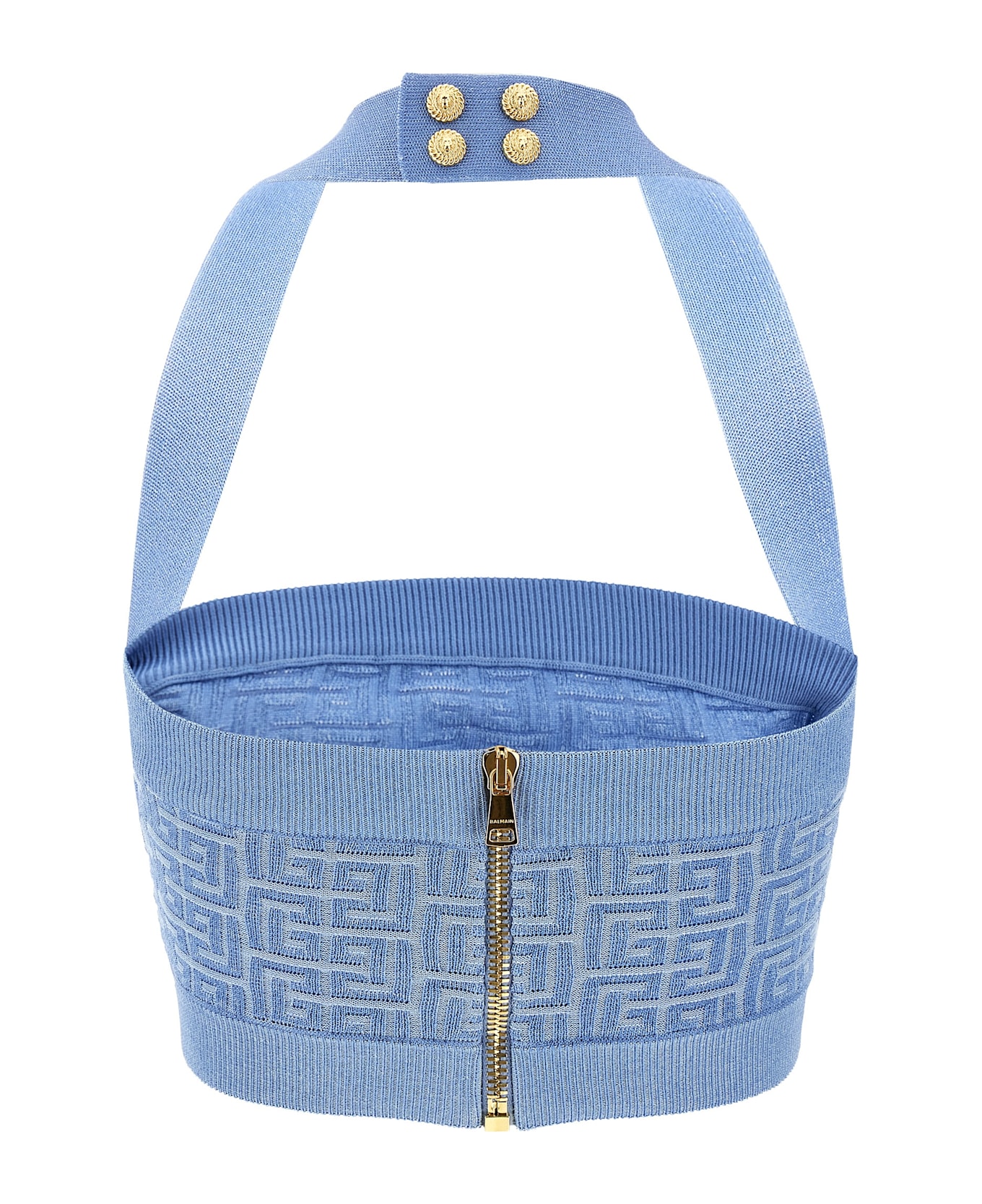 Balmain Pb Top - Light Blue