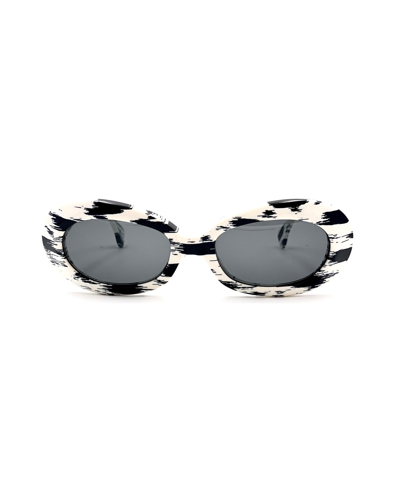 Alain Mikli D305 Edizione Speciale Dalmatians Sunglasses - Bianco