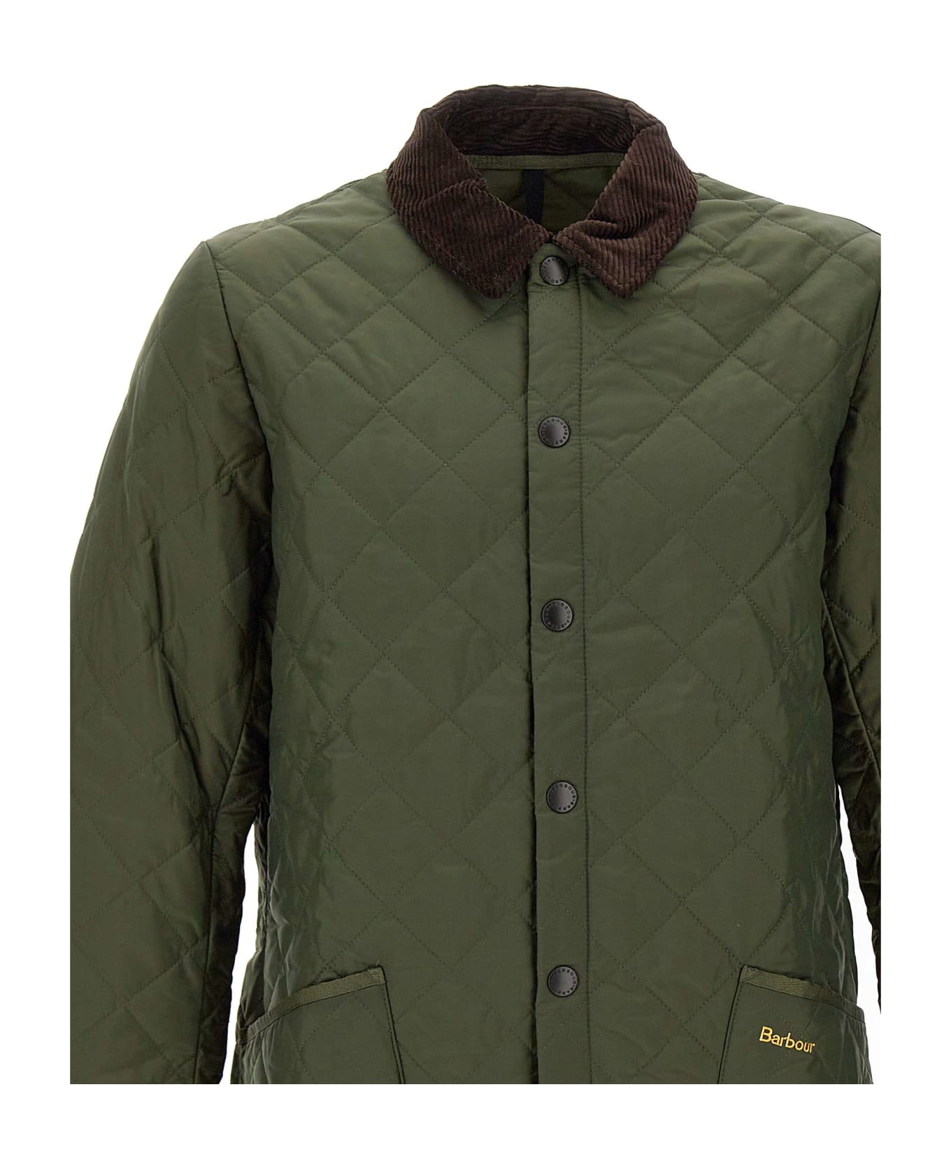 Barbour ''heritage Liddesdale Quilt'' Jacket - GREEN