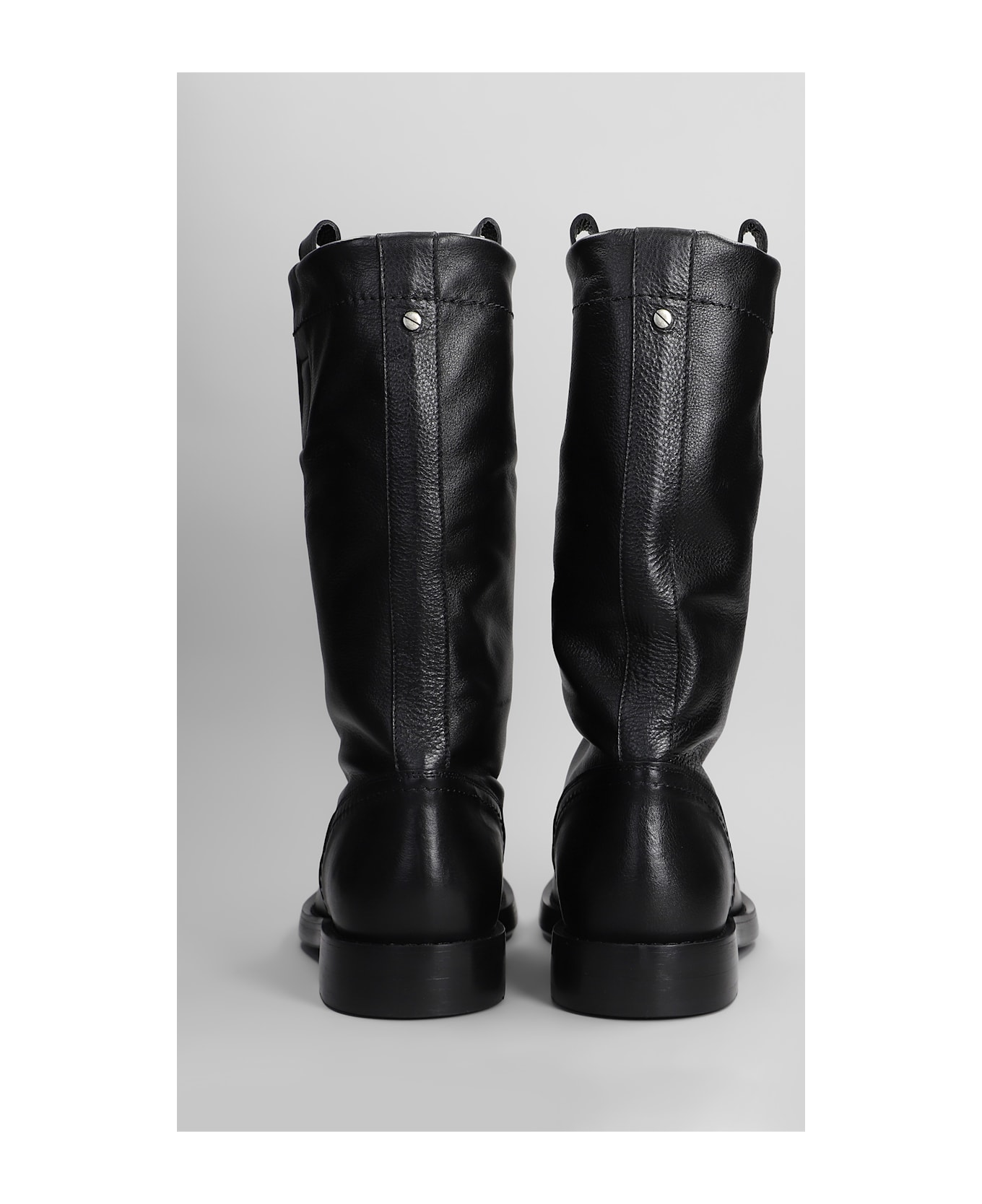 Ann Demeulemeester Bente Boots In Black Leather - black