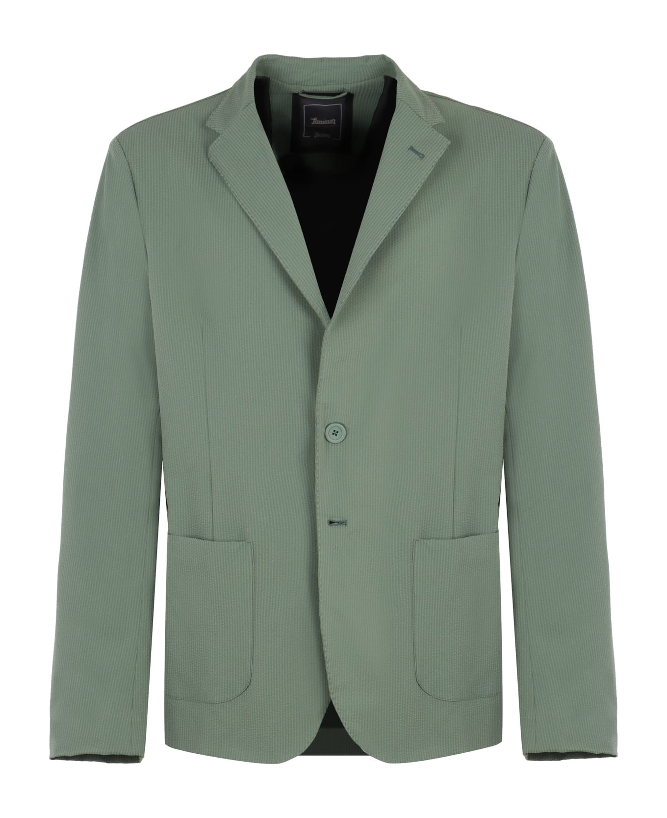 Herno Single-breasted Two-button Jacket - green