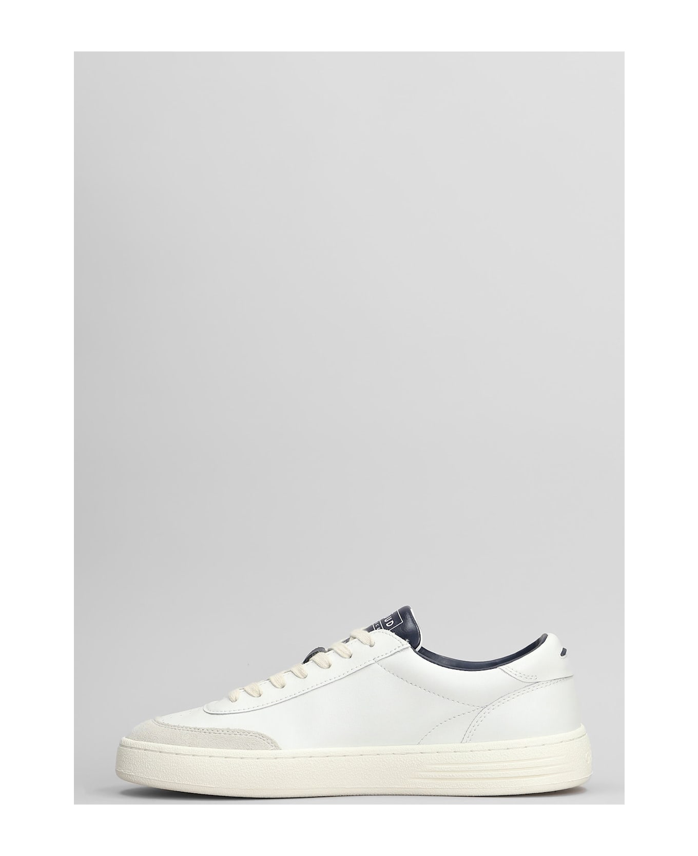 GHOUD Lido Low Sneakers In White Leather - white