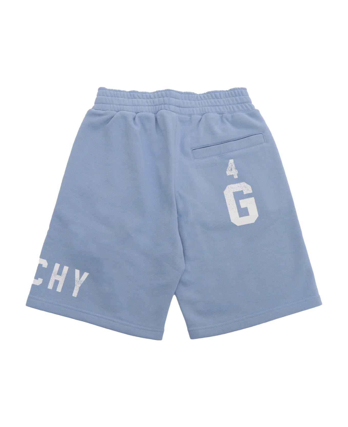 Givenchy Light Blue Shorts - BLUE