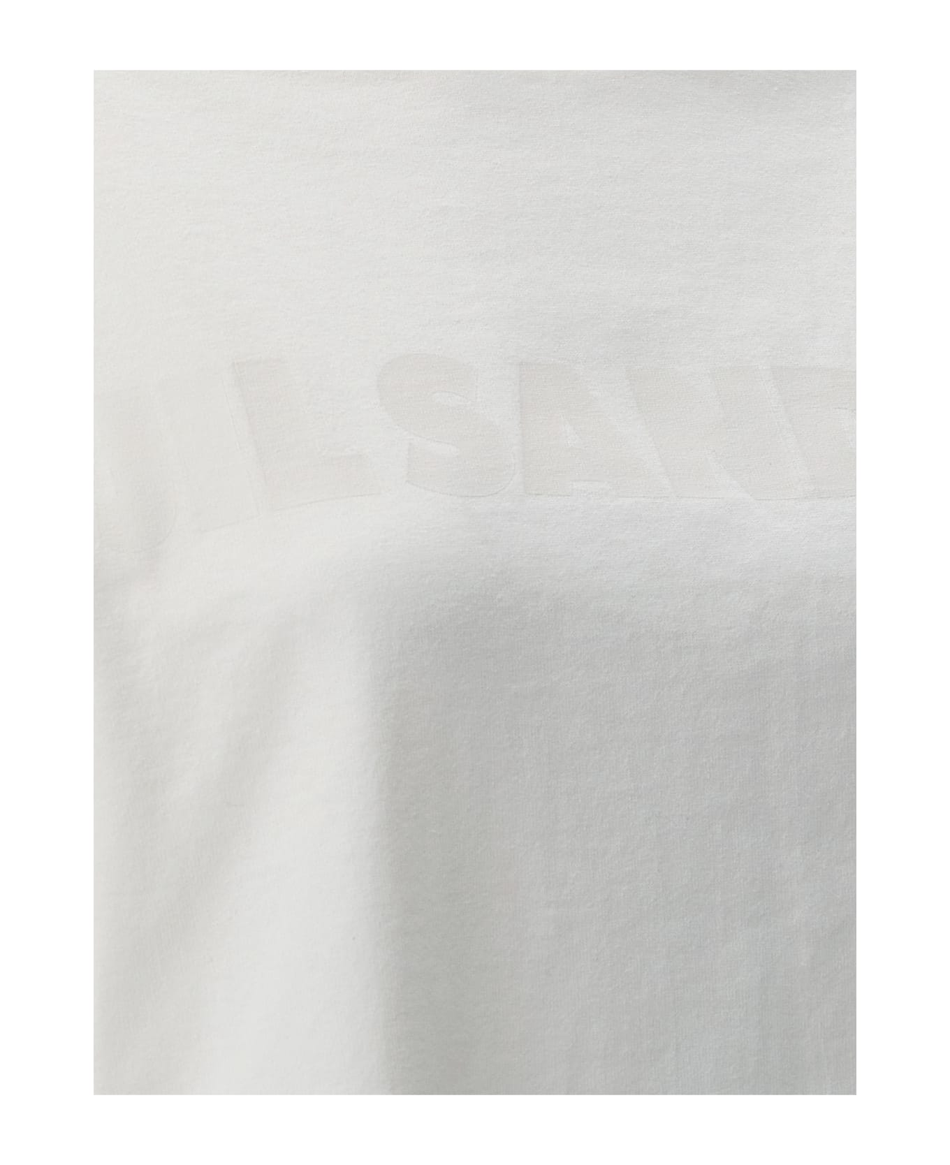 Jil Sander White Cotton T-shirt - White