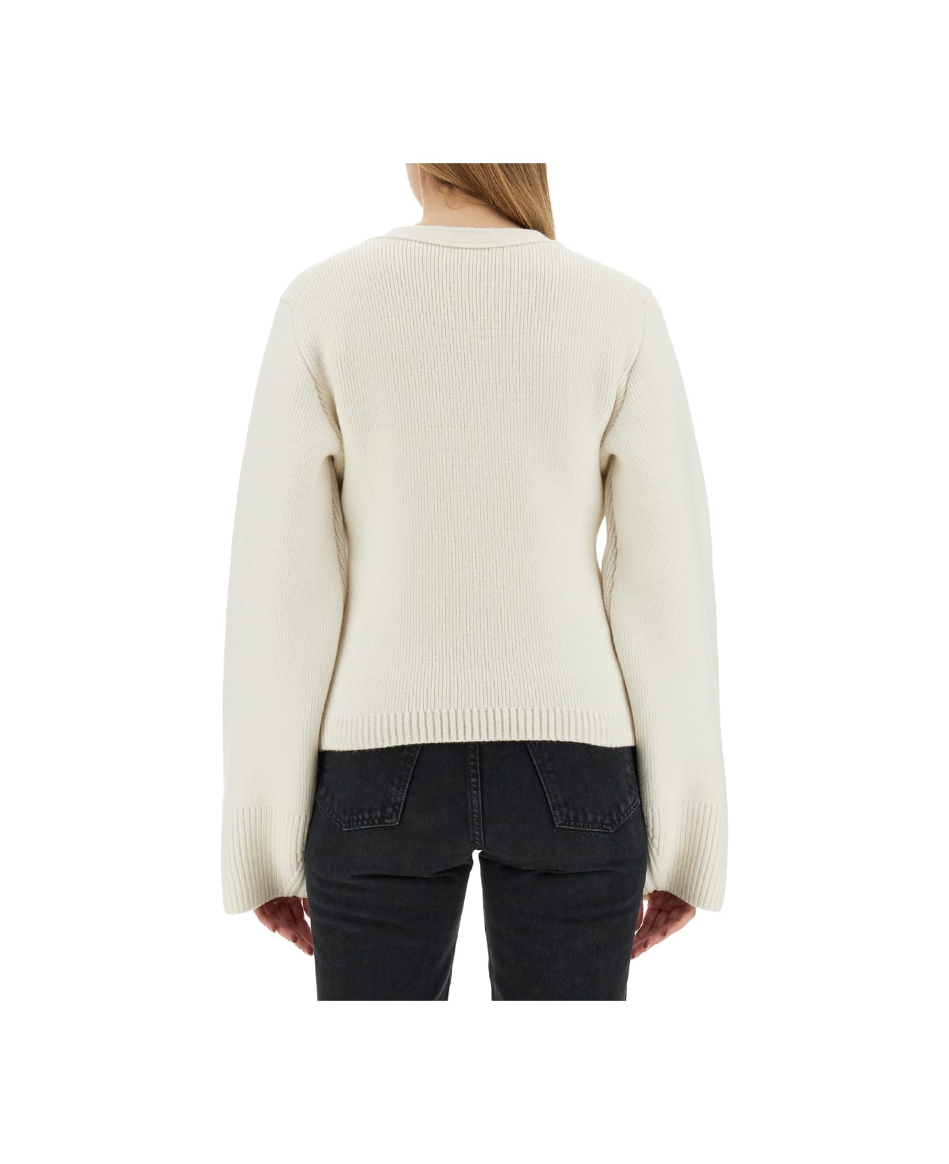 Khaite "scarlet" Cardigan - WHITE