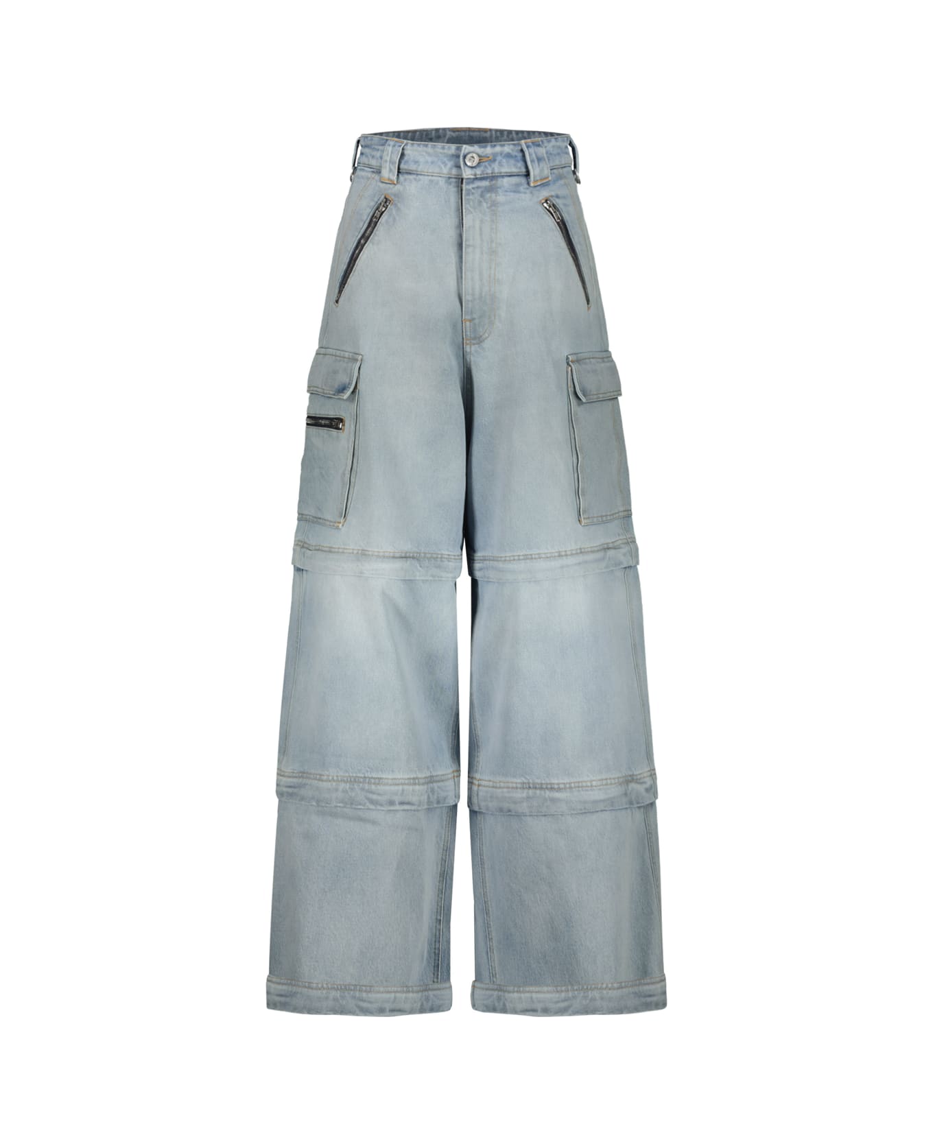 VETEMENTS Transformer Baggy Jeans - Blue ボトムス