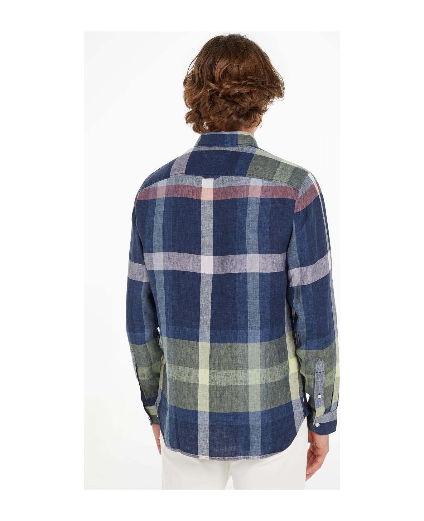 Tommy Hilfiger Multicolored Checked Shirt - CARBON NAVY/MULTI