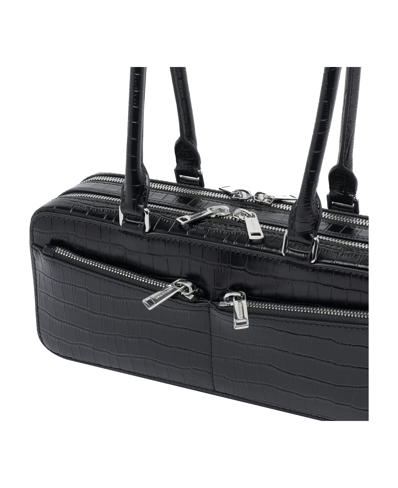 self-portrait Shoulder Bag - Black