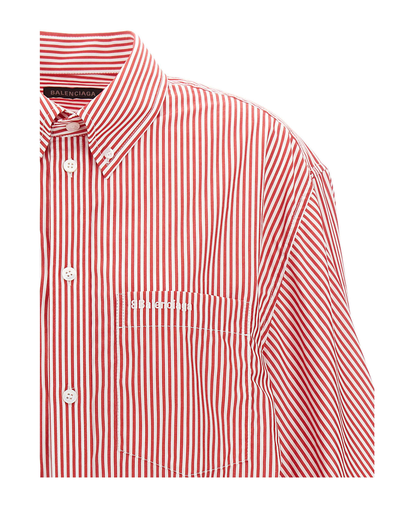 Balenciaga 'swing' Shirt - Red