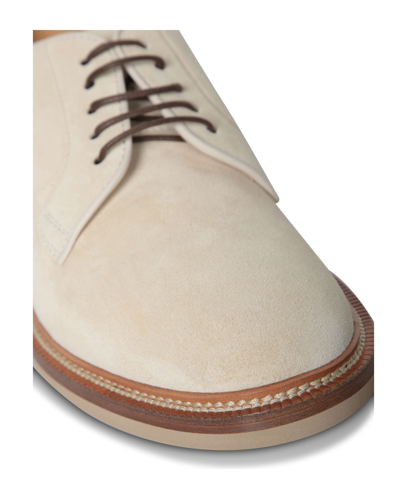 Beige Suede Shoes