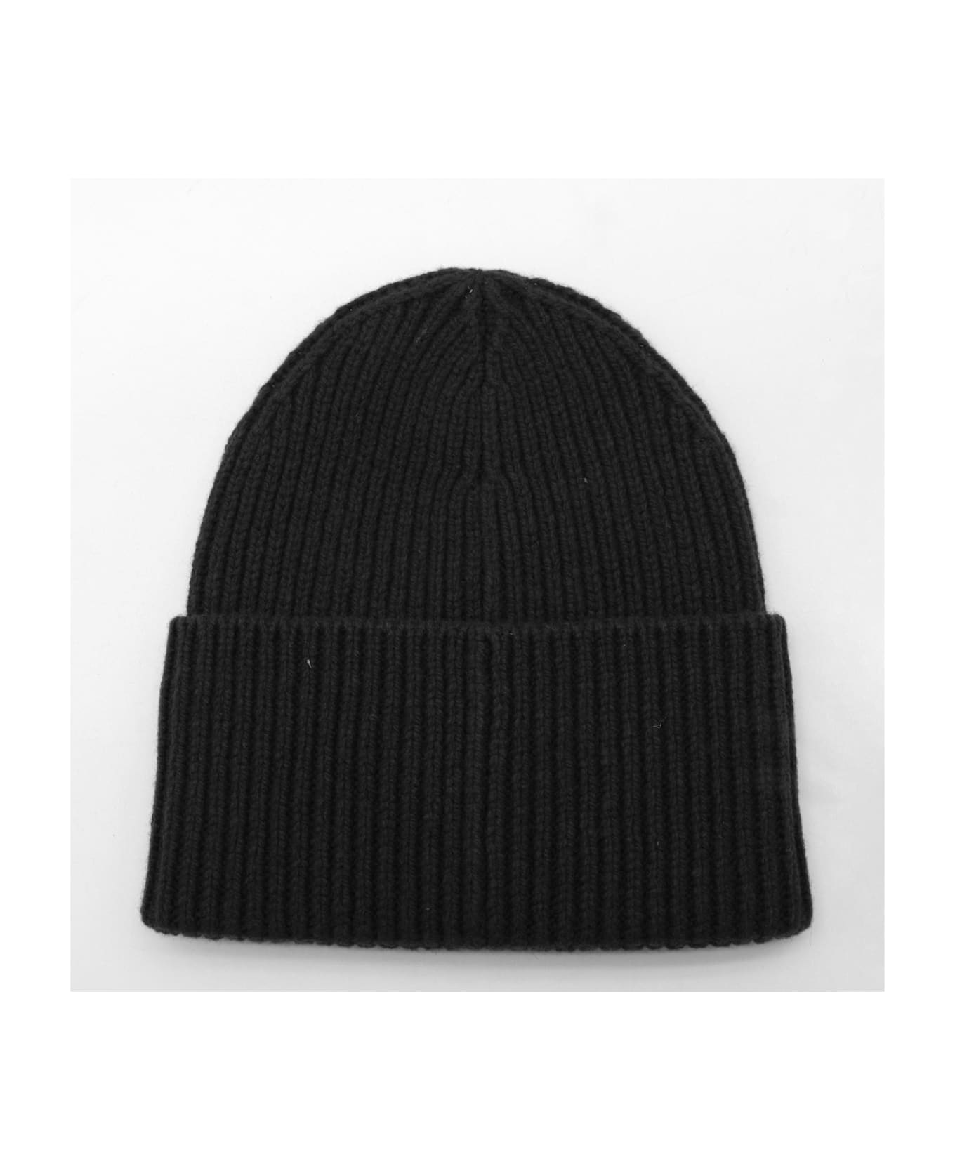 Sacai Black Wool Hat - Black