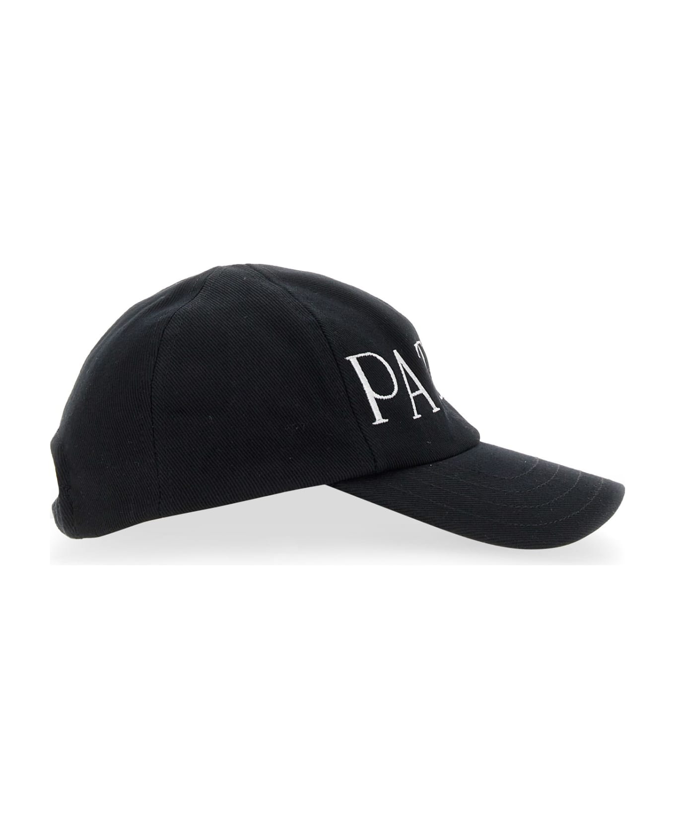 Patou Baseball Hat With Logo - BLACK