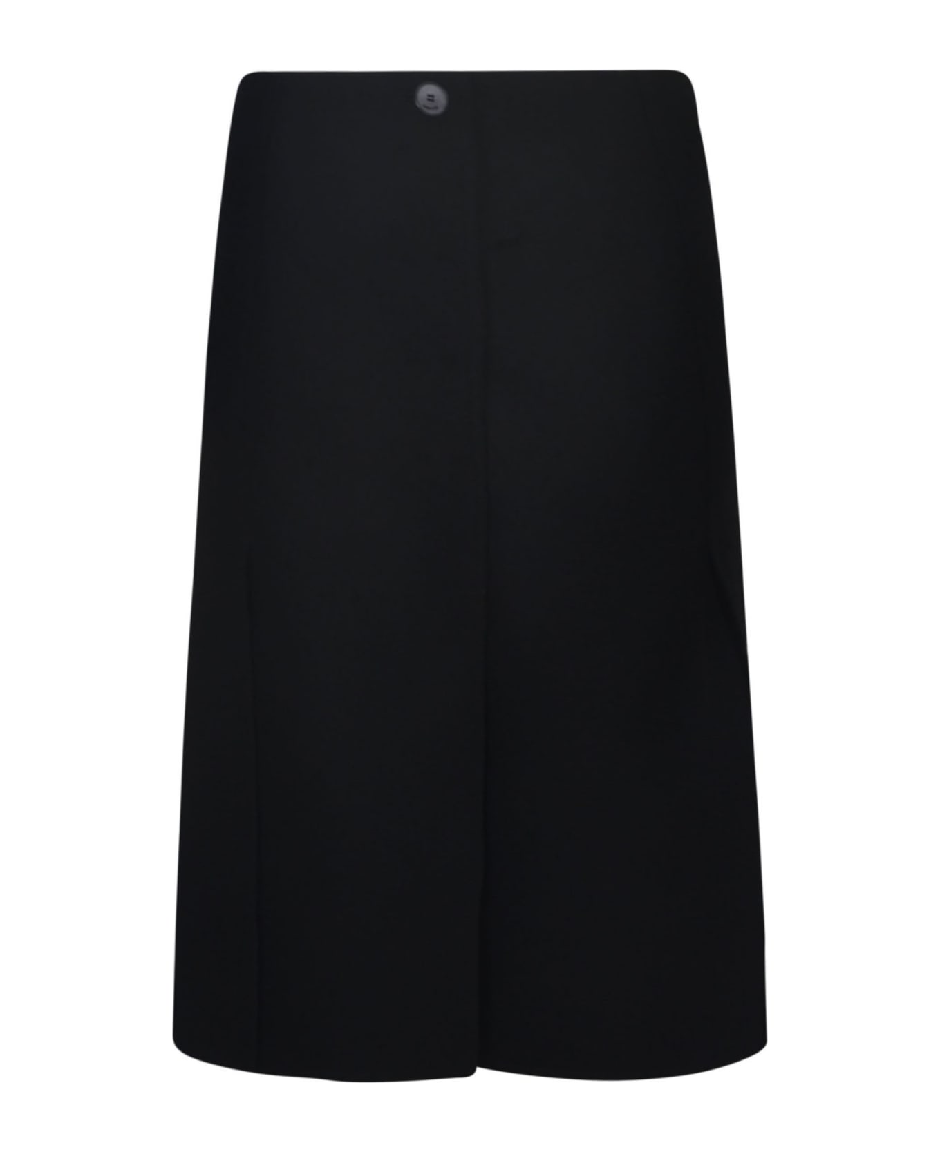 Lanvin Buttoned Mid-length Skirt - Black