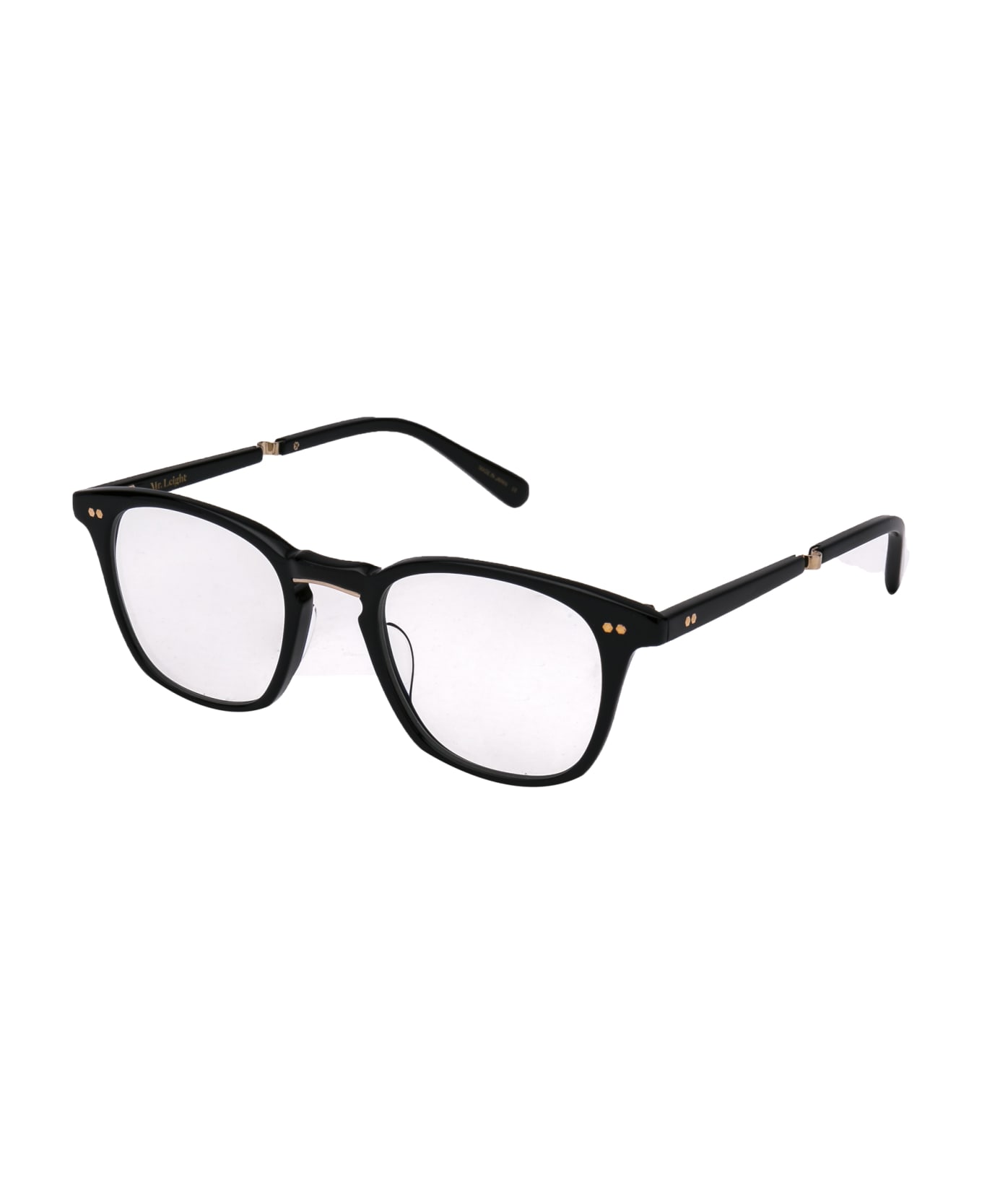 Garrett Leight Getty C 46 Glasses - BLACK