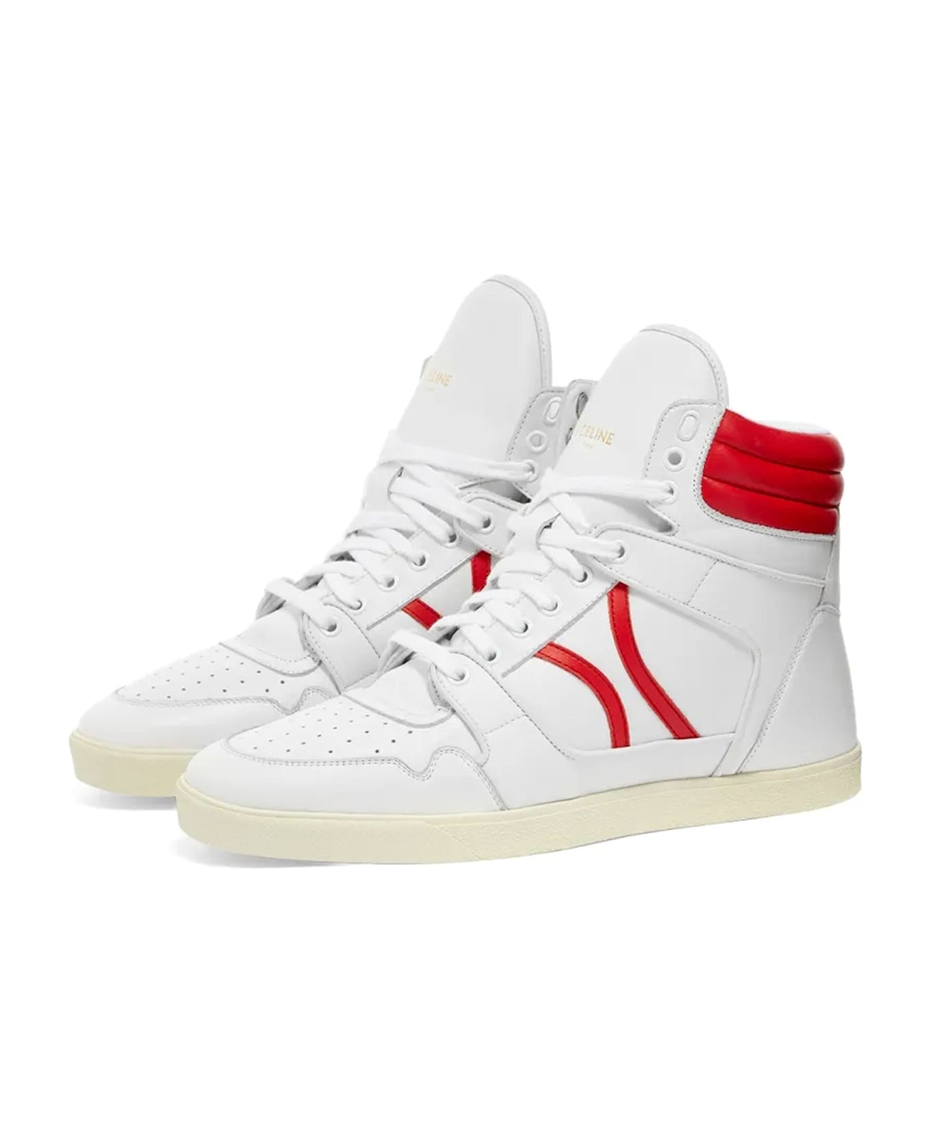 Break Mid Leather Sneakers - Thumbnail 3