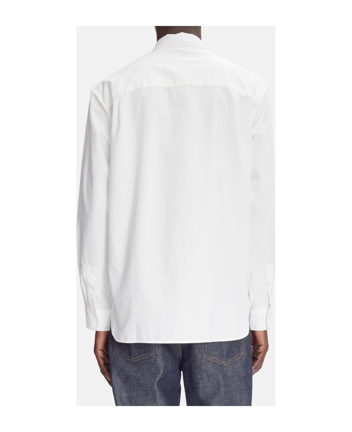 A.P.C. Chemise Mateo Logo - White