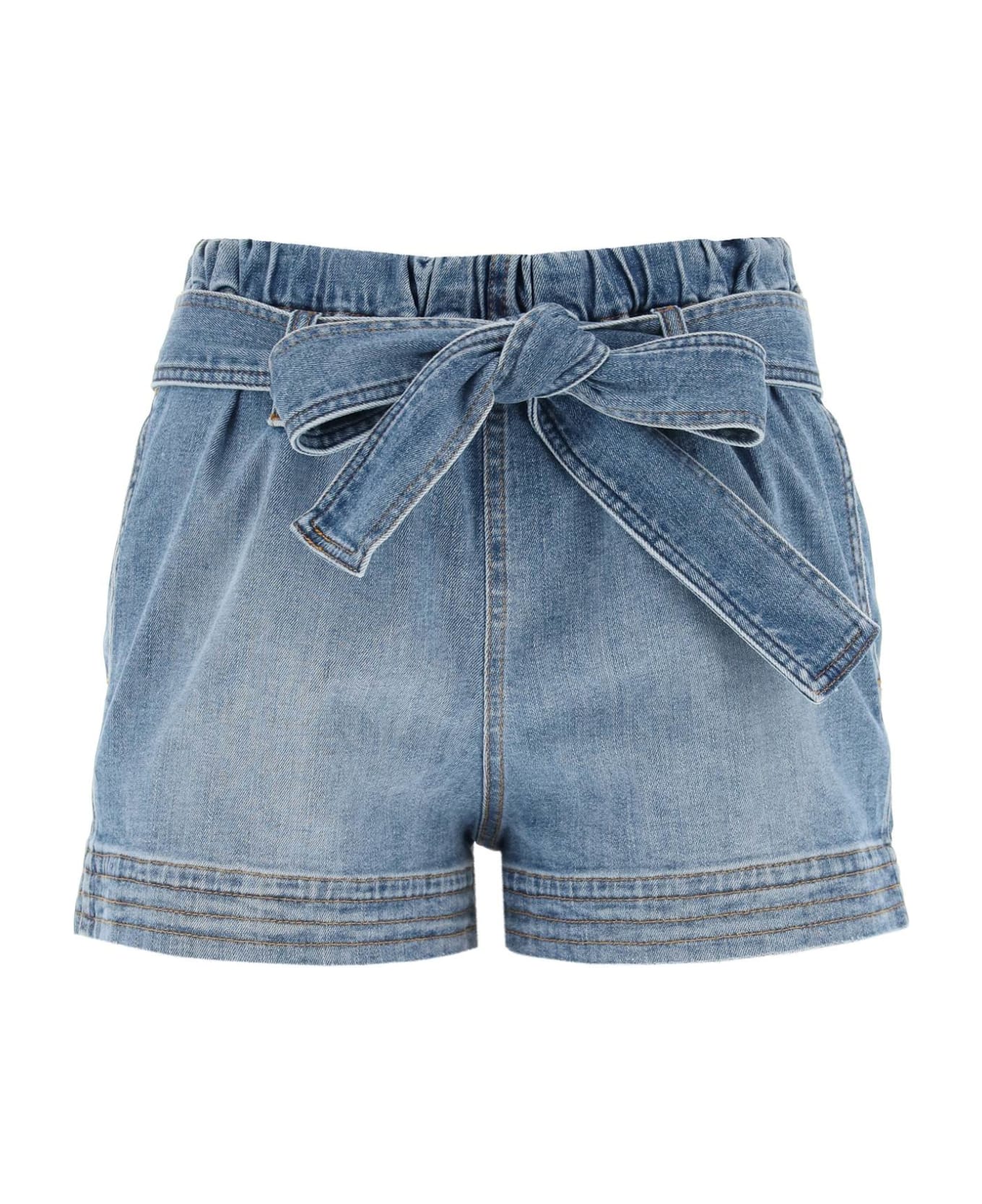 Stella McCartney Denim Shorts - VINTAGE MID BLUE (Light blue)