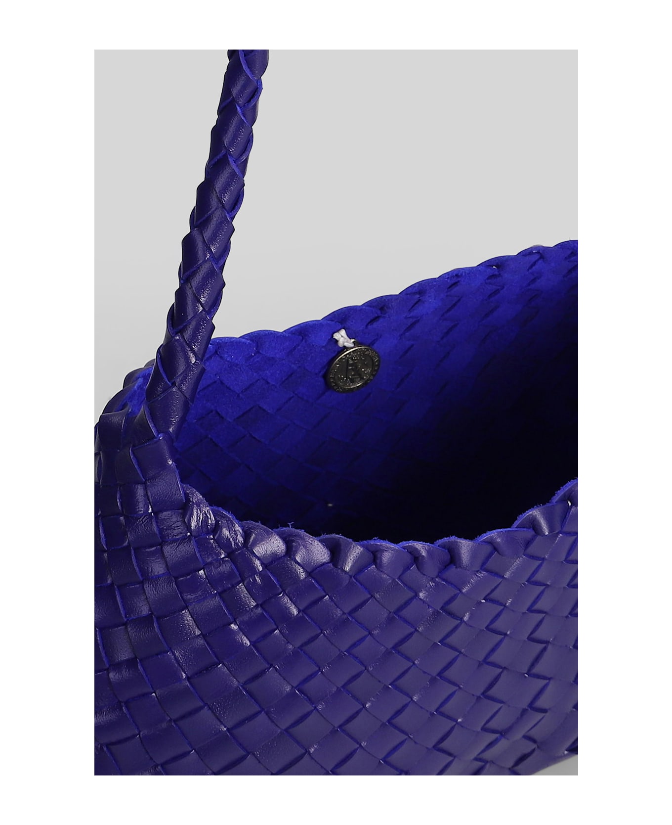 Dragon Diffusion Rosanna Mini Hand Bag In Viola Leather - Viola