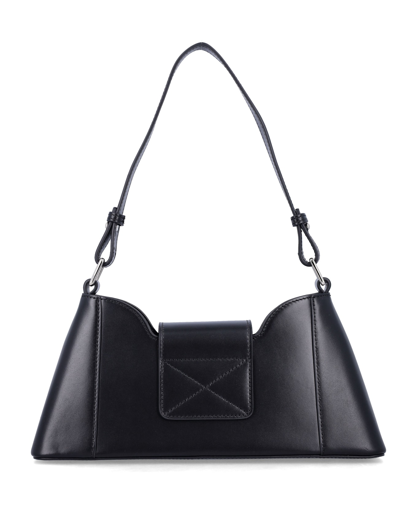 Justine Clenquet Marla Leather Bag - BLACK