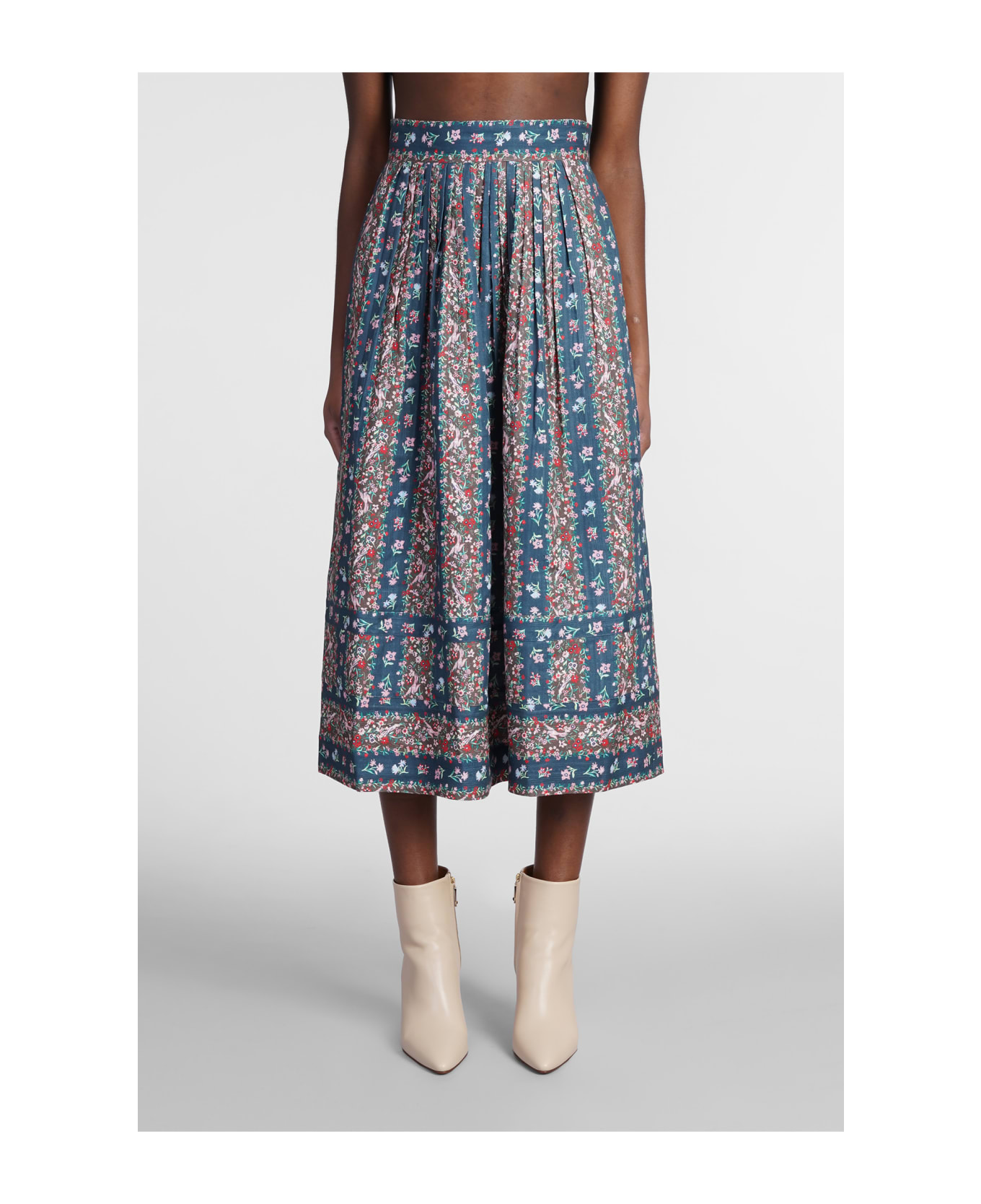 See by Chloé Skirt In Multicolor Cotton