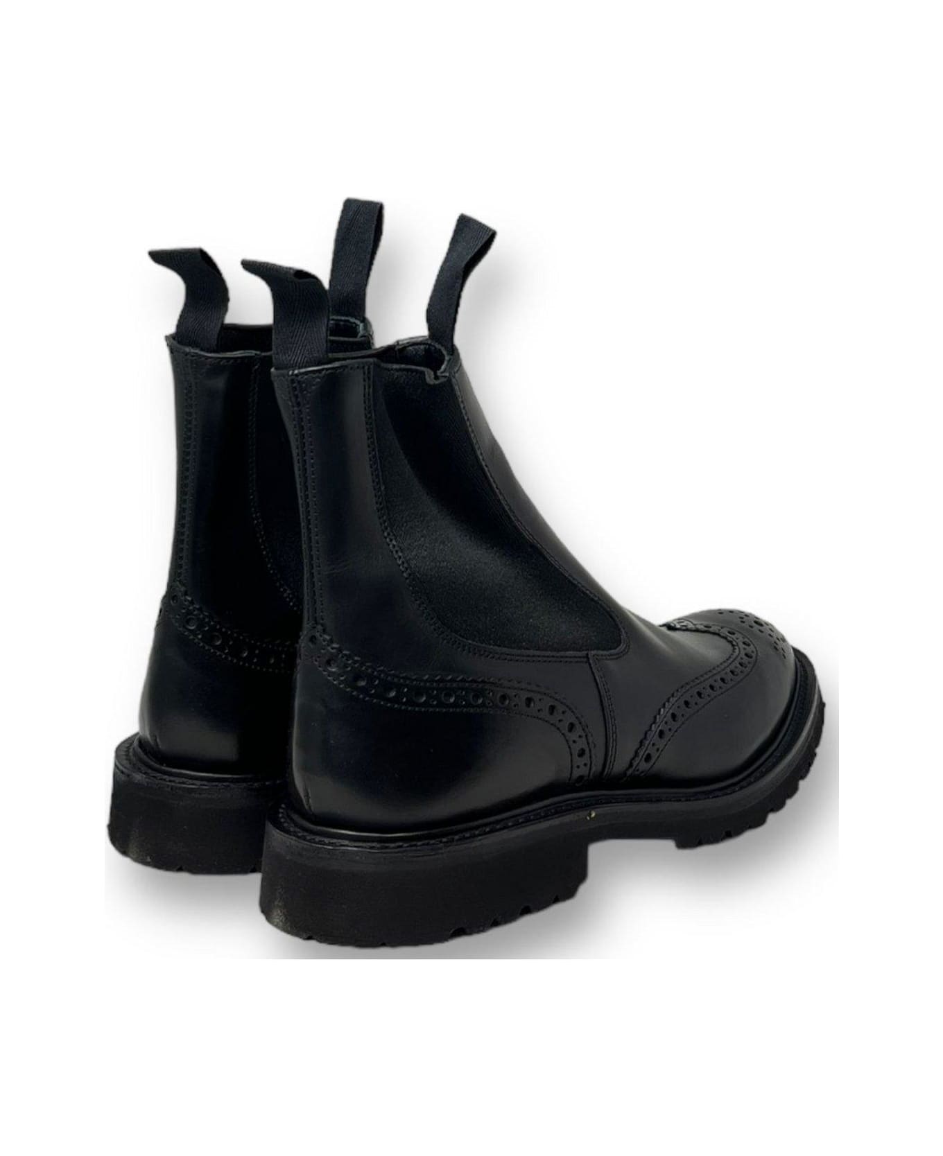 Tricker's Henry Ankle Chelsea Boot Boots - BLACK