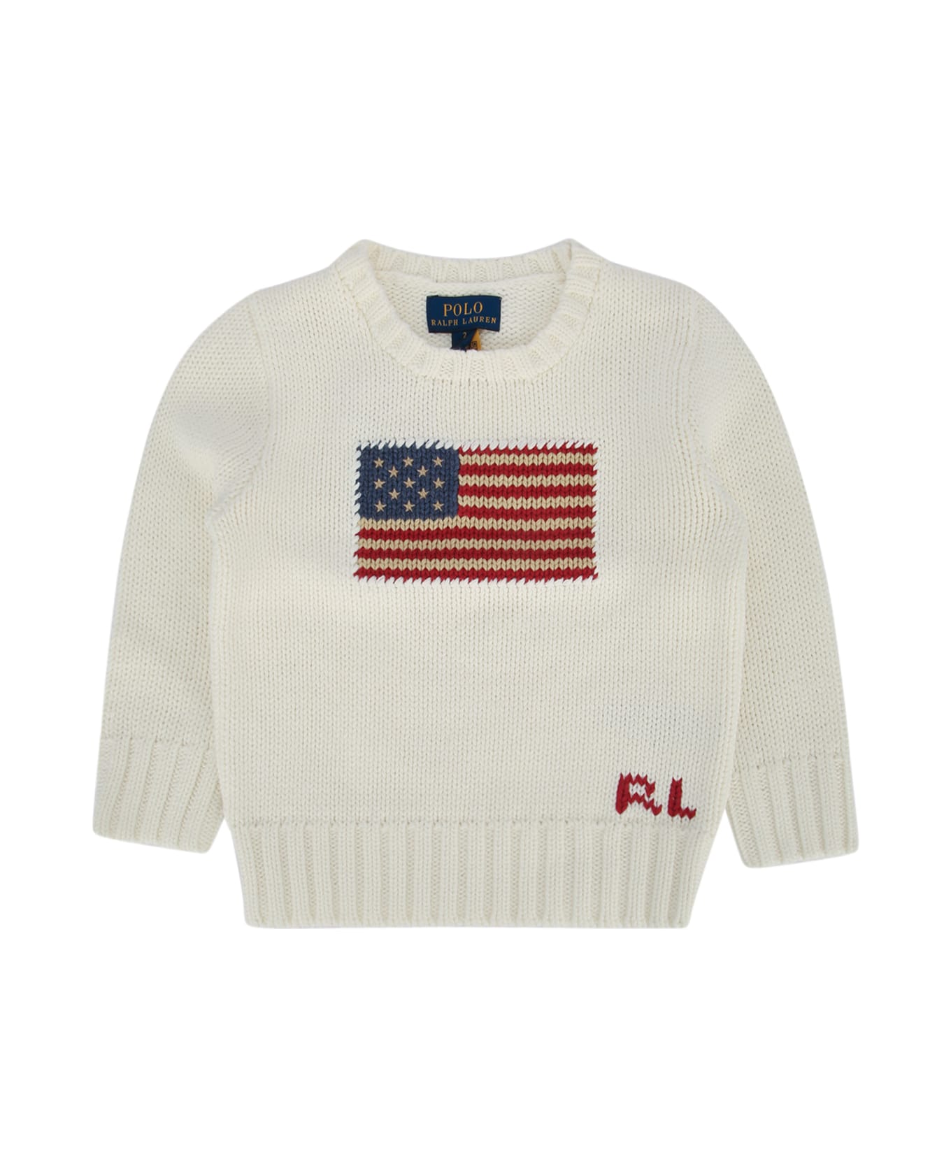 Polo Ralph Lauren Flag Cn Swtr-tops-sweater - NEVIS