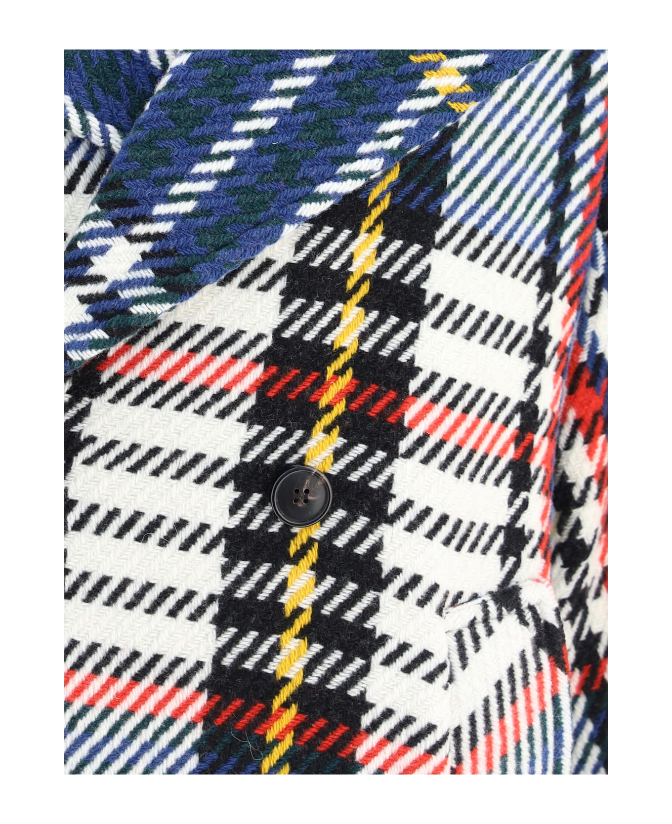 Sara Roka Check Long Coat