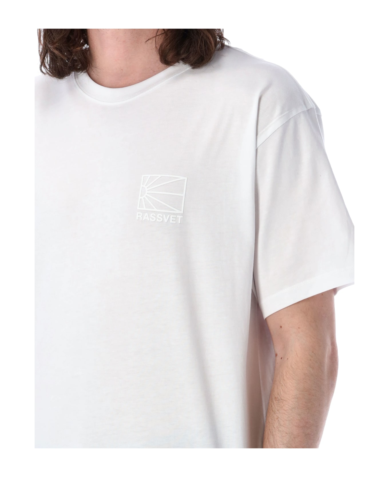 Rassvet Small Logo T-shirt - WHITE