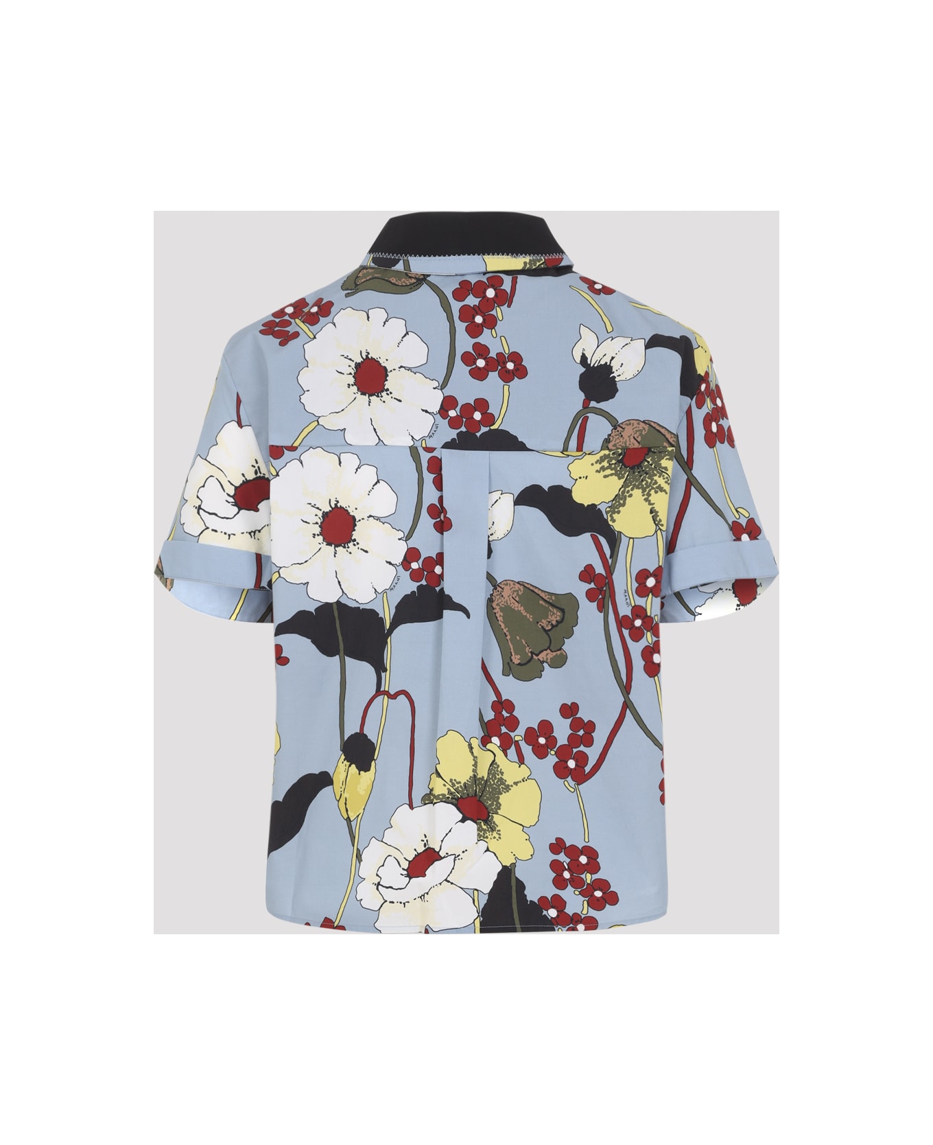 Marni Cotton Shirt - Sky