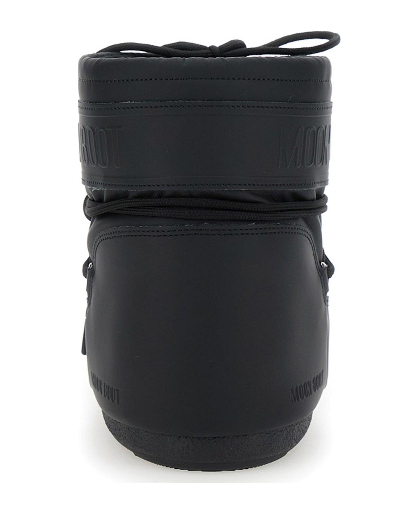 Moon Boot Icon Lace-up Low Boots - Black