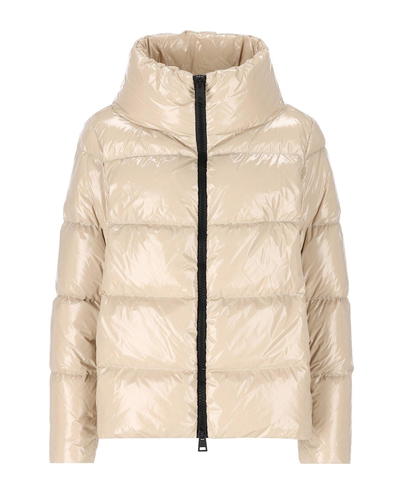 Herno Zipped Hooded Down Jacket - Chantilly