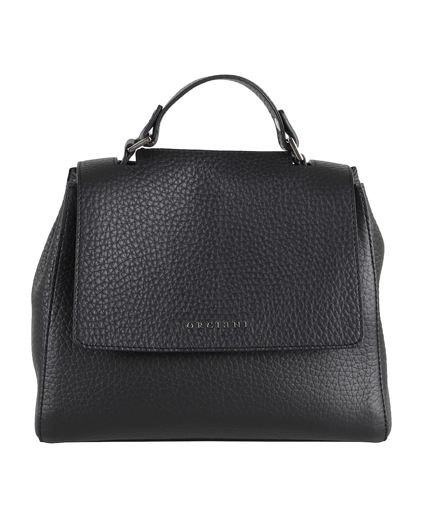 Orciani Borsa Sveva Soft Piccola A Mano - Nero