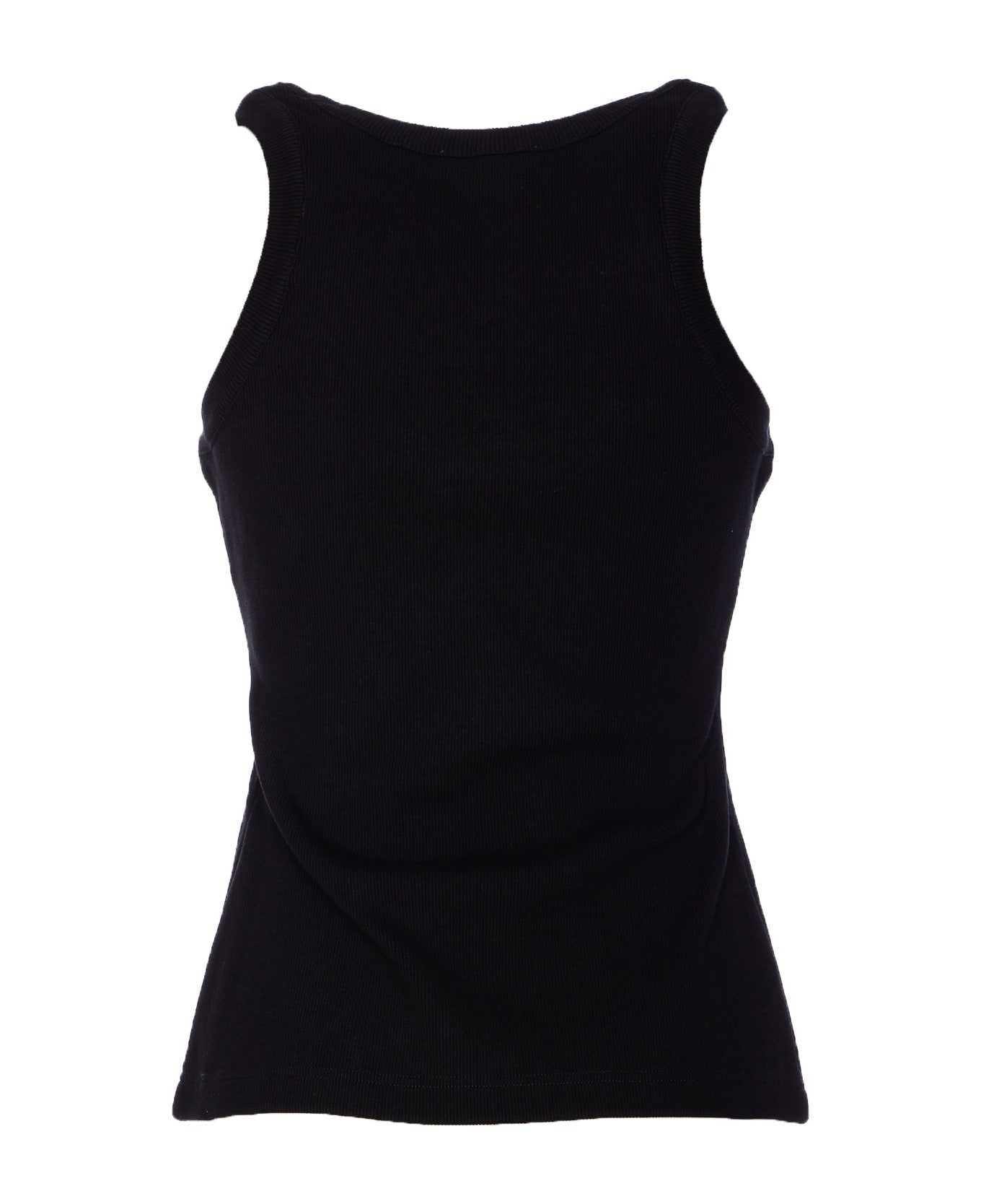 Alexander McQueen Logo Tank Top - Black