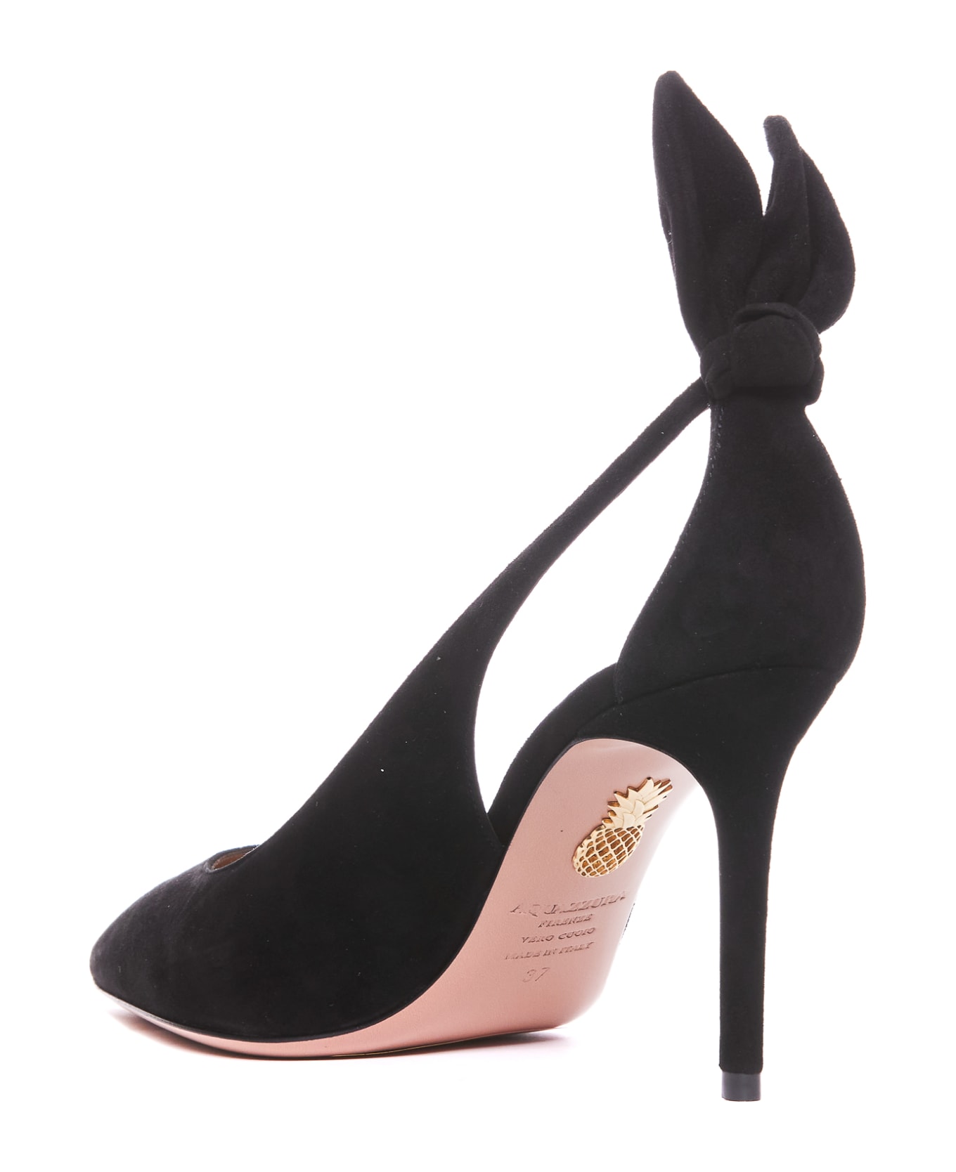 Aquazzura Bow Tie Pumps - Black