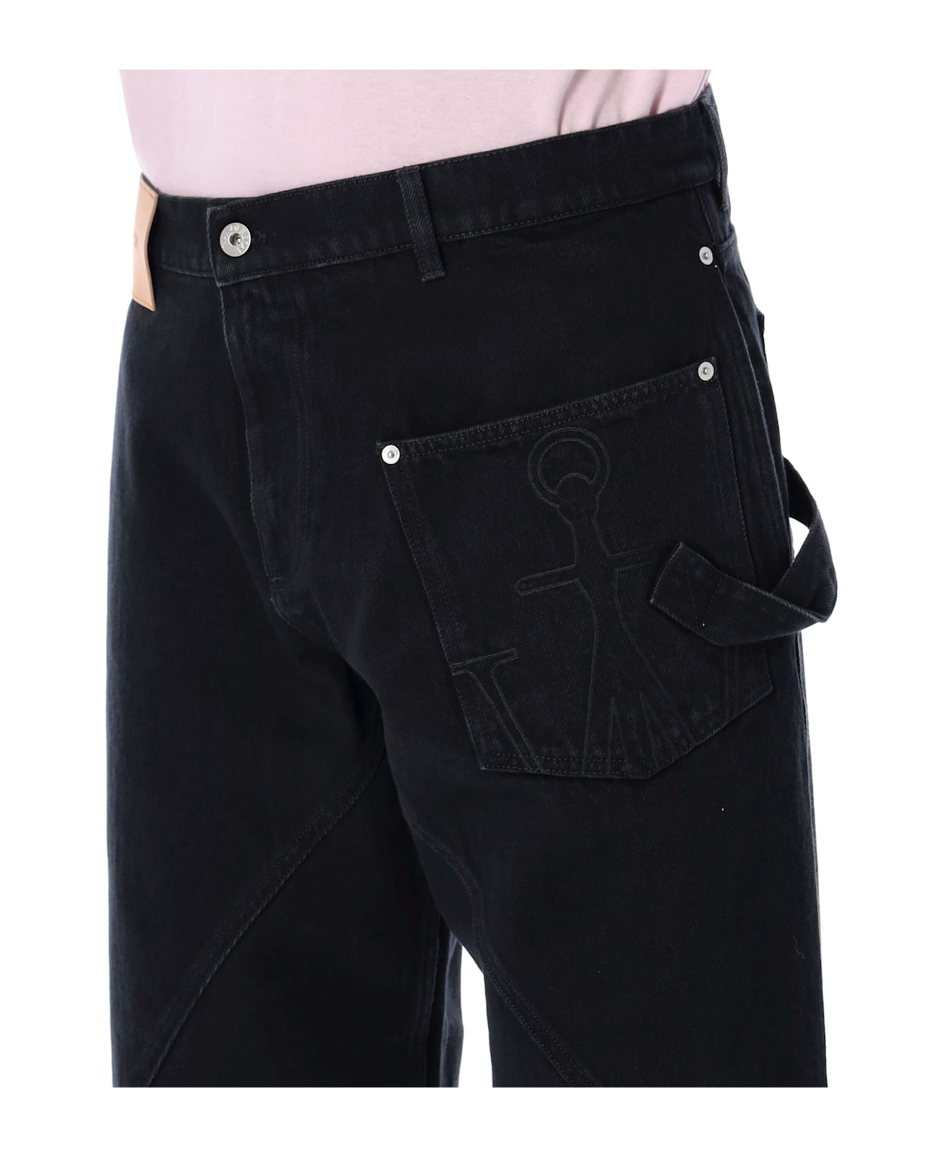J.W. Anderson Twisted Worker Denim - BLACK