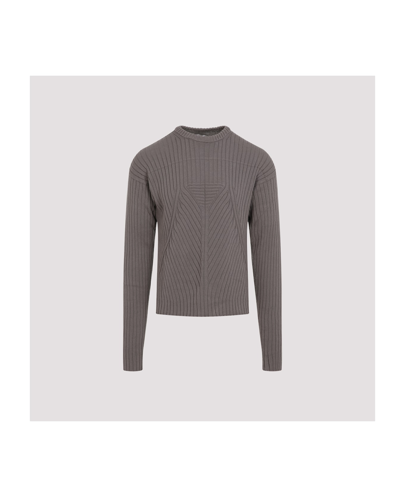 Rick Owens Round Neck Sweater - Dust
