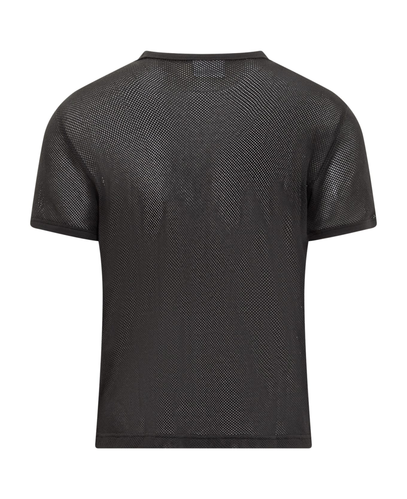 Courrèges Mesh T-shirt - BLACK