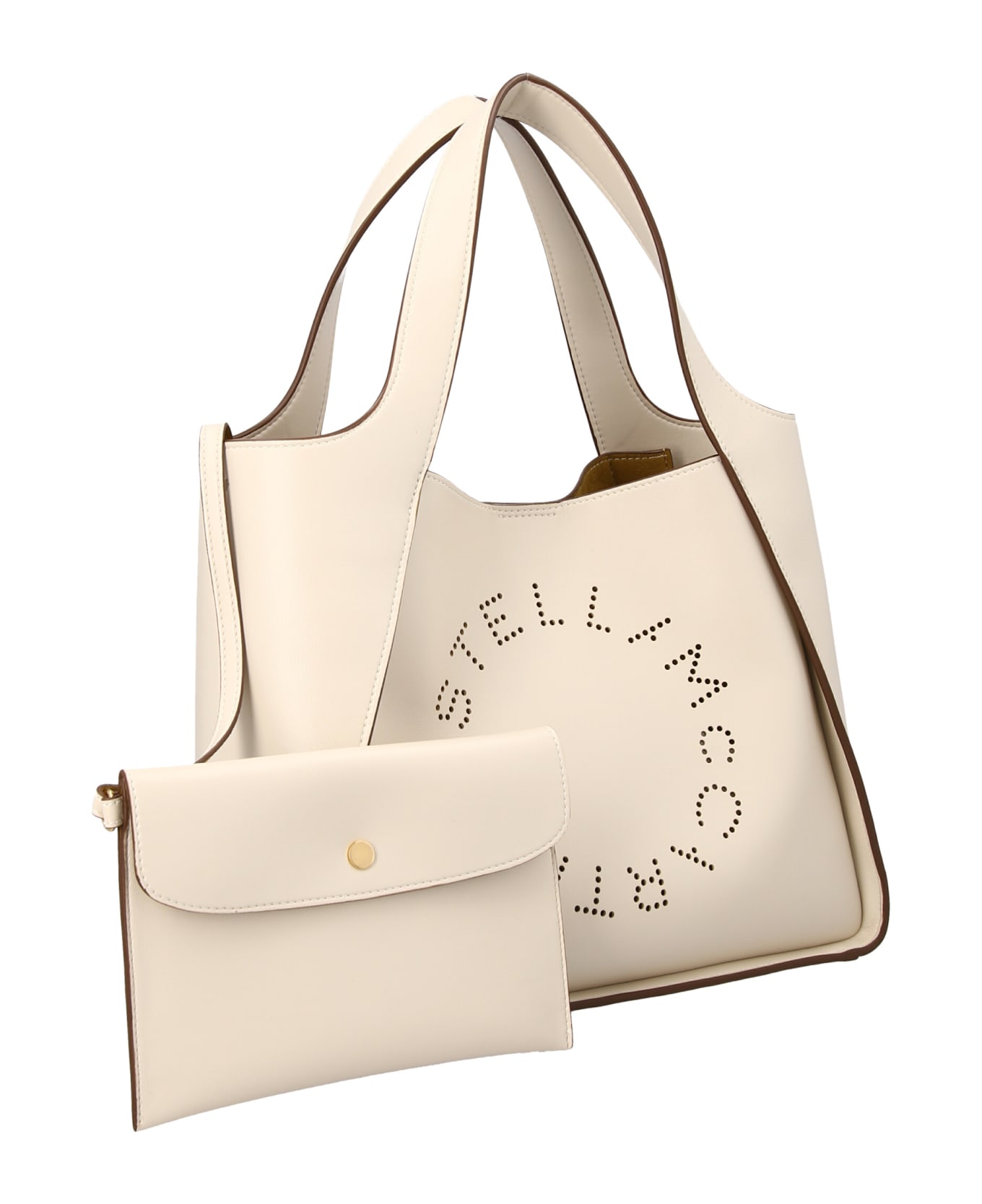Stella McCartney Stella Logo Tote Bag - White トートバッグ