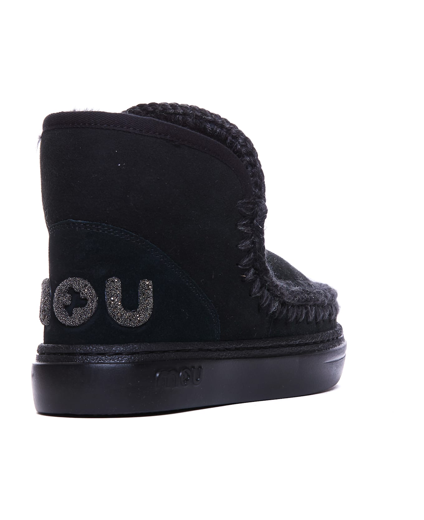 Mou Eskimo Bold Booties - Black