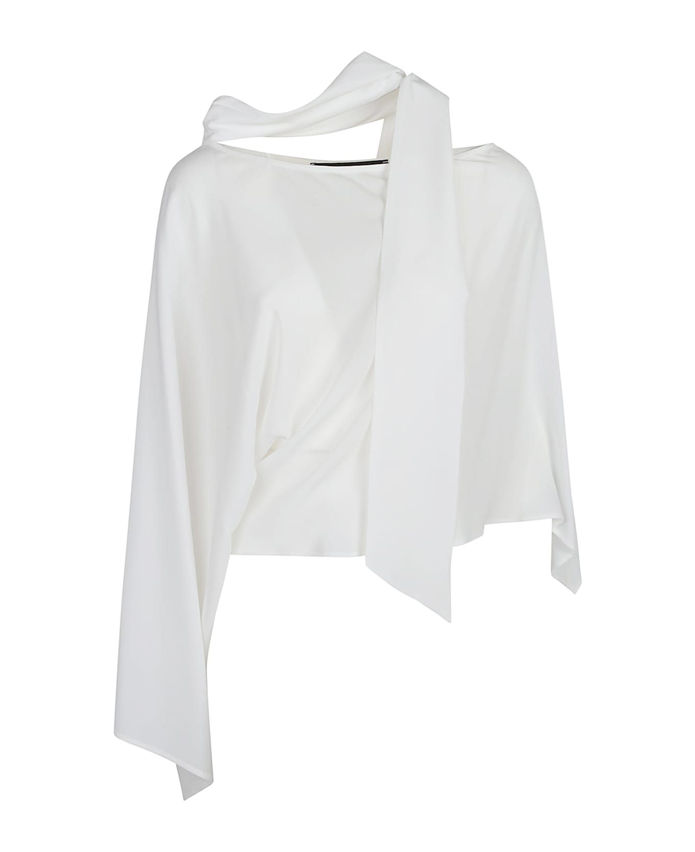 Federica Tosi One Shoulder Blouse - Bianco