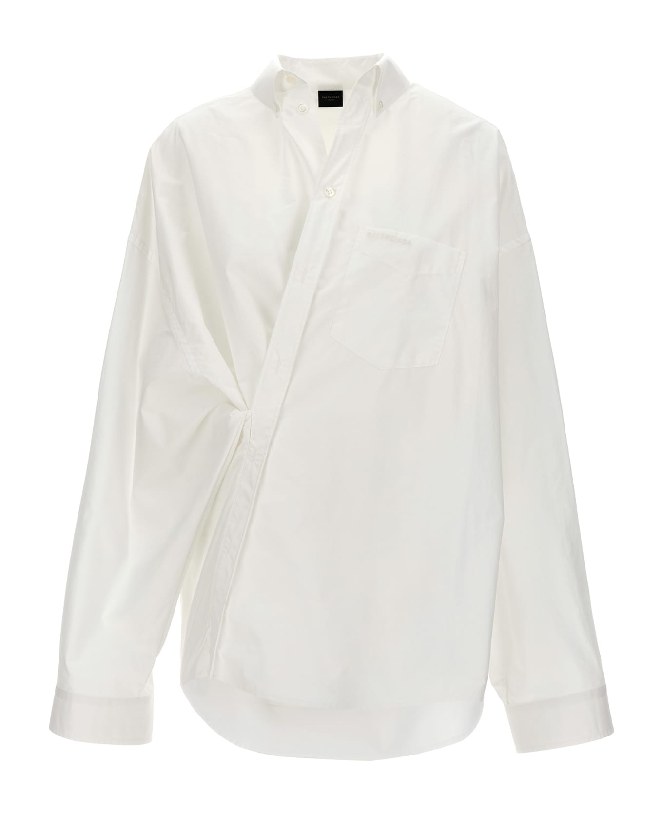 Balenciaga 'wrap Balenciaga' Shirt - White