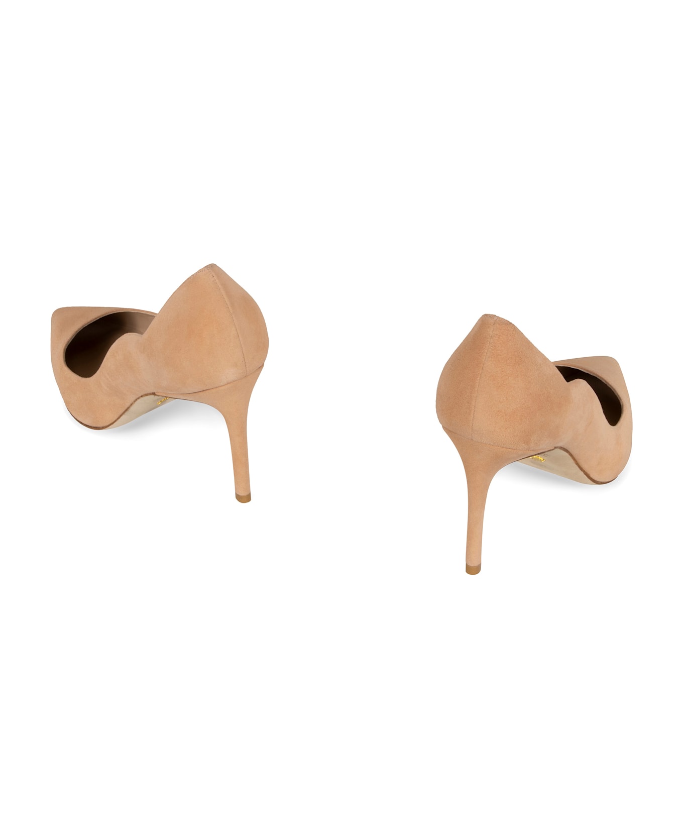 Stuart Weitzman Suede Pumps - Beige